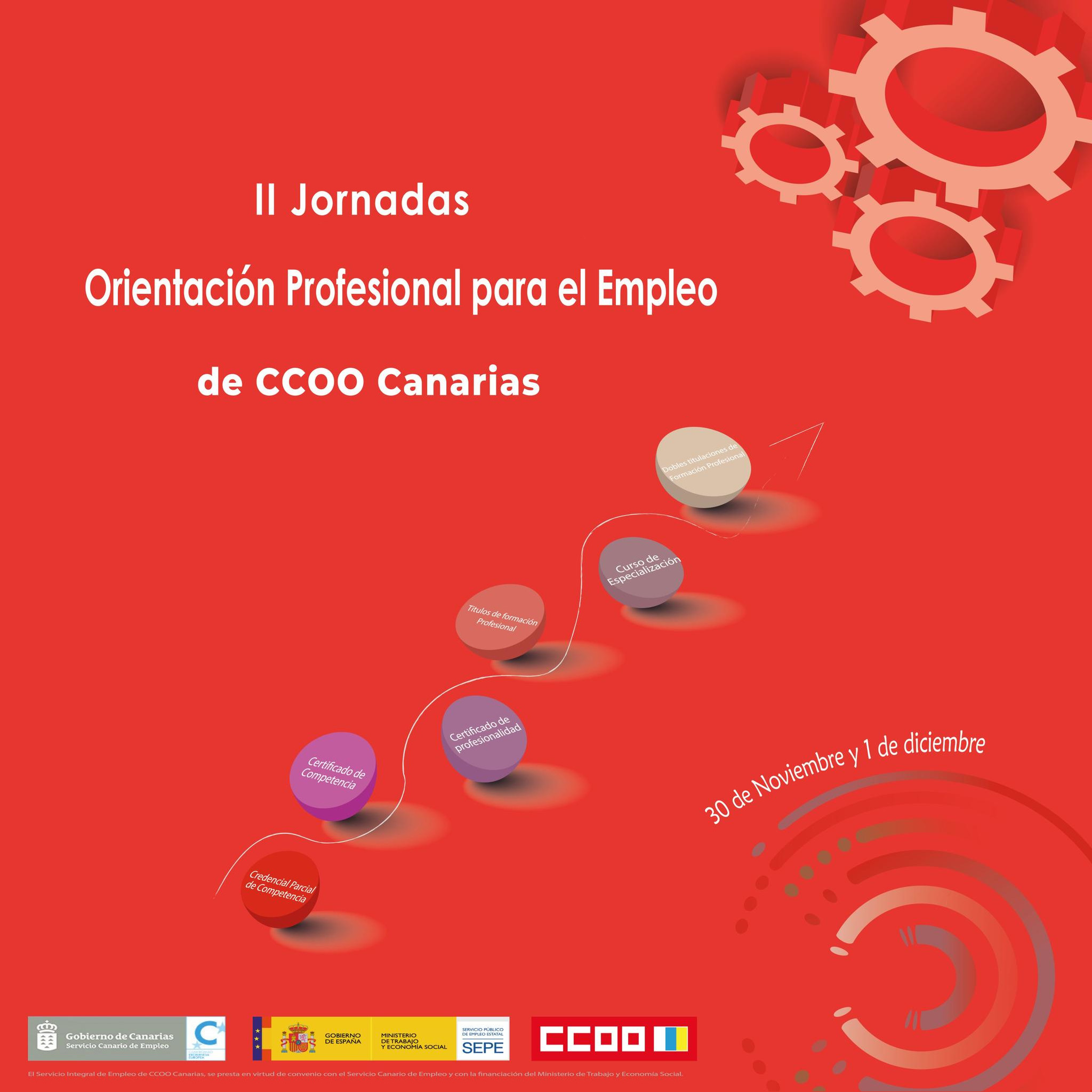 Lee más sobre el artículo Resumen de las II Jornadas de Orientación Profesional de CCOO Canarias